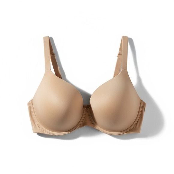 SKIMS Smoothing Full Coverage Bra Sienna 34DD NWT - Picture 4 of 11